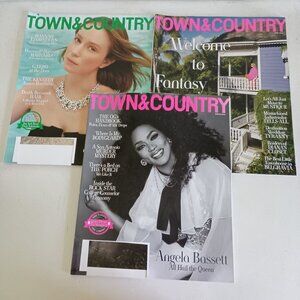 Town and Country 3 pack magazines March to May 2025